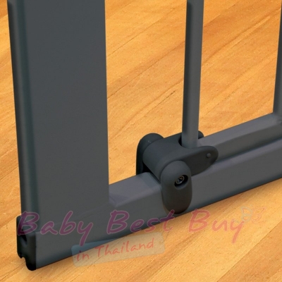 Extra Wide Baby Gate Pressure Mounted on Munchkin Easy Close Metal Gate Extra Tall   Wide